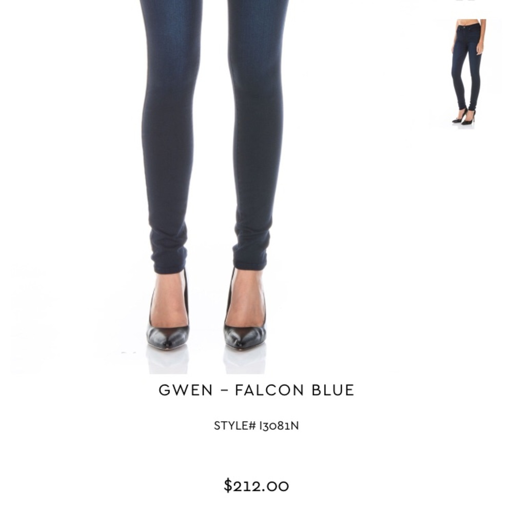 FIDELITY NWOT GWEN high super skinny size 26